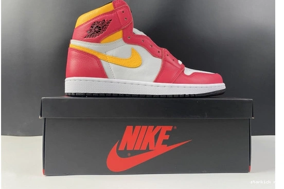 555088-603 High 1 AIR OG Fusion Retro Red Light Jordan 555088-603 0901